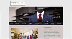 Desktop Screenshot of andrewwatsonfashion.com